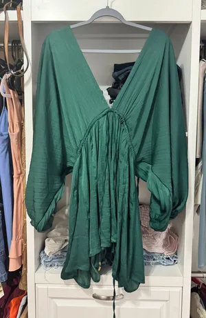 Free People Green Dress thumbnail 1