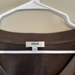 Agolde Low V Neck Crewneck thumbnail 6