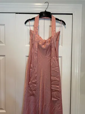 Reformation Oren Silk Dress thumbnail 6