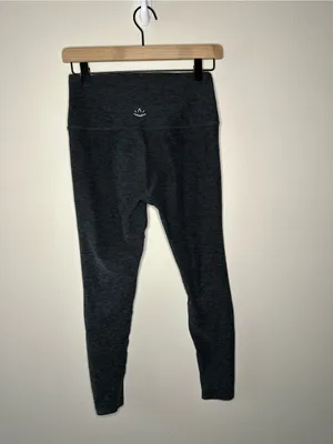 Beyond Yoga Spacedye Leggings charcoal grey size medium yoga Pilates workout thumbnail 9