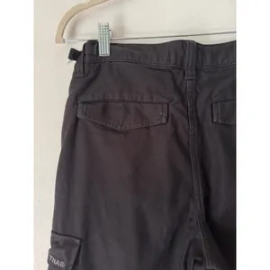 Tna Aritzia Strobel Cargo Pants Black Wide Leg Cinch Women’s Size 6 thumbnail 7