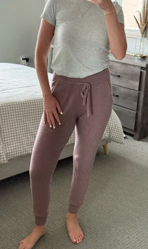 Abercrombie Mauve Sweatpants thumbnail 1