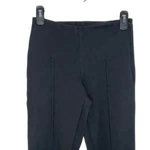 Everlane Dream Kick Flare Pants Black Organic Cotton Modal Side Zip‎ Size Medium thumbnail 3
