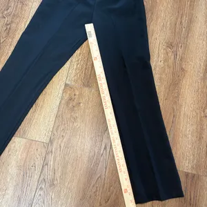 VTG I.N. San Francisco Black High Waisted Dress Pants Trousers Size 7 USA Career thumbnail 2