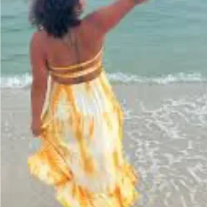 Earthbound Yellow and White Women's Skirt thumbnail 2