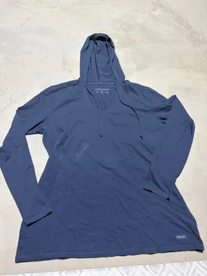 Life Is Good women’s hooded crusher lite XL blue thumbnail 1