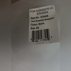 COMFRT Travel ESSENTIALS XS Stone Sweatpants Gray thumbnail 5