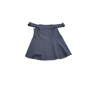 Torrid Off Shoulder Peplum Top dark gray, Torrid Size 2 / 2X (18/20) NEW NWT thumbnail 4