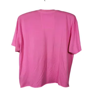 Aviator Nation Womens Venice Surfer Graphic Tee Size L Pink Raw Hem Indie Casual thumbnail 3