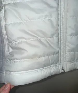 The North Face Mashup Insulated Jacket White Gray Full Zip Puffer thumbnail 5