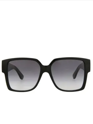 YSL - SAINT LAURENT Acetate Square SLM9 002 Sunglasses Black/Gray thumbnail 16