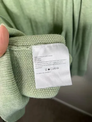 Lululemon Green Knit Sincerely Yours Sweater 8 thumbnail 10