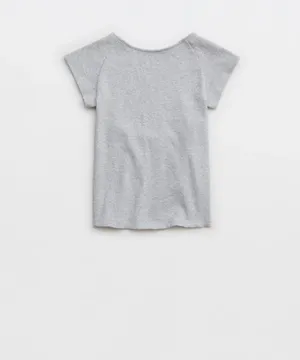 Aerie Ribbed Open Back T-Shirt thumbnail 5