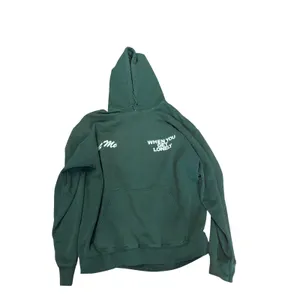 Lonely Ghost Text Me When You Get Lonely Hoodie Green Large Streetwear Graphic thumbnail 2