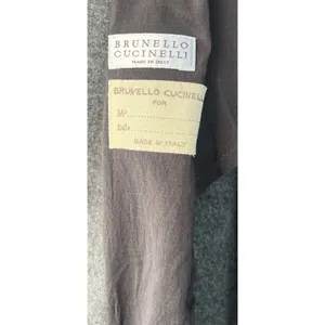 Brunello Cucinelli Gray Cashmere Coat Women’s S Quiet Luxury Old Money Formal thumbnail 9