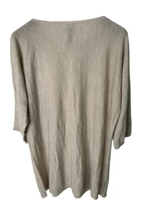 The Fisher Project 100% merino wool short sleeve sweater women's small as is thumbnail 2
