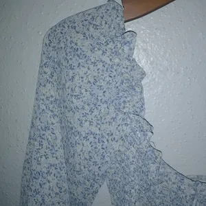 Altar'd State S Alissa Baby Blue Boho Floral Chintz Midi Maxi Dress thumbnail 2