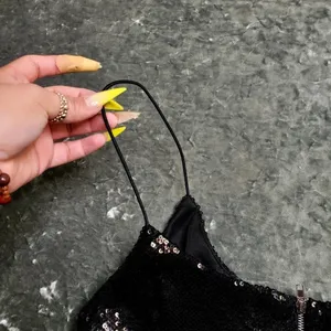 Pretty Little‎ Thing Black Sequin Dress thumbnail 2