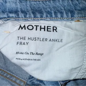 Mother Superior The Hustler Ankle Fray Home on the Range Light Blue Jeans thumbnail 8