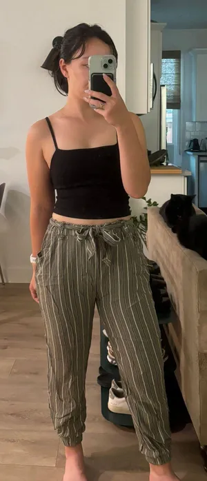 American Eagle Soft Striped Pants thumbnail 2