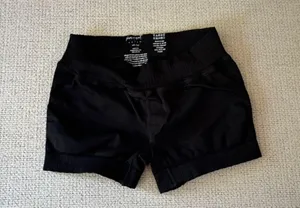 Free People Good Karma Micro Shorts Black XS/S thumbnail 4