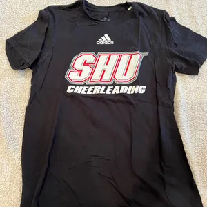 Adidas Black SHU cheer t shirt thumbnail 1