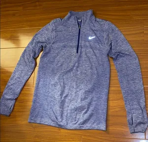 Nike Marled Purple Quarter Zip Pullover thumbnail 1