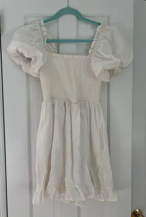 White Dress Show Me Your Mumu Mini thumbnail 1