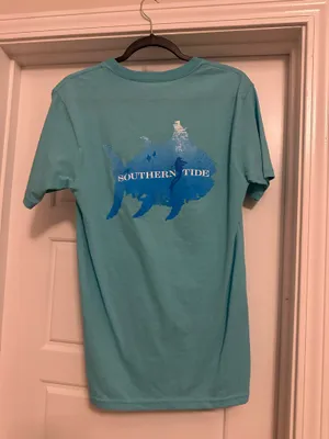 Southern Tide Teal T-Shirt thumbnail 3
