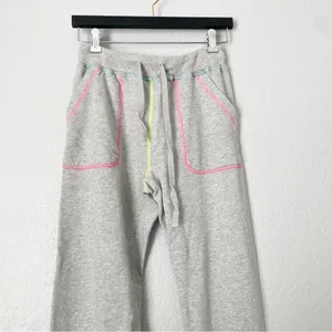 RAILS Theo Top & Devon Bottom Neon Heather Gray Sweat Set XS thumbnail 3