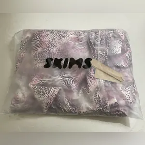 Skims NWT Long Sleep Pajamas SET Bloom Mini Multi Animal Size XS thumbnail 8
