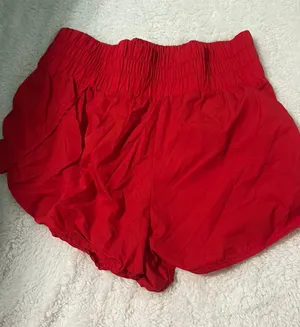 Red Shorts Shein thumbnail 1