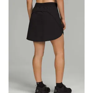 Lululemon Hotty Hot High-Rise Skirt Long In black 0 skort thumbnail 4