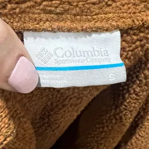 Columbia Women's Orange Hooded Pullover Sweatshirt Size S Long Sleeve Casual thumbnail 7