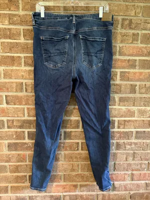 American Eagle Outfitters Medium Dark Blue Skinny Jeans thumbnail 2