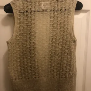 No Boundaries Y2K Wool blend open sweater vest thumbnail 2