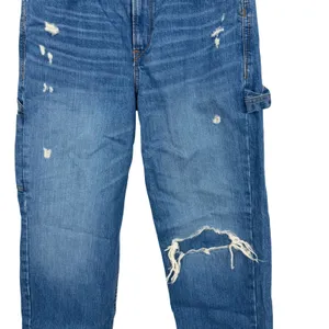 Ariat Tomboy Straight Jeans Women 27 R Blue NWT Distressed Carpenter Alaska thumbnail 7