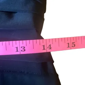 Cache Y2K Vintage Black‎ Beaded Bodycon Pleated Cocktail Mini Dress Sz 8 Party thumbnail 10