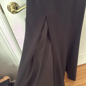 Dress the population Black Strapless Evening Gown size medium thumbnail 4