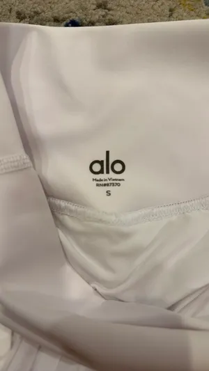 Alo Yoga Mini Tennis Skirt White Pleated thumbnail 3