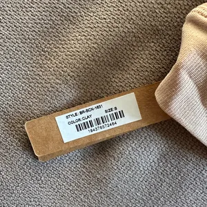 New ~ SKIMS ~ Women's Nude Wide Strap Summer Mesh Scoop Bralette Bra Small NEW thumbnail 8