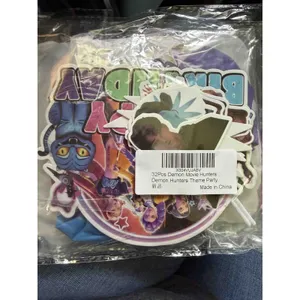 Gildan Mom of the K-Pop Birthday Girl Shirt Size M and Demon Hunters Balloon Decor Kit thumbnail 7