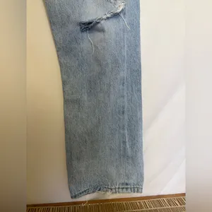 Agolde Riley High Rise Button Fly Straight Crop Size 28‎ thumbnail 5