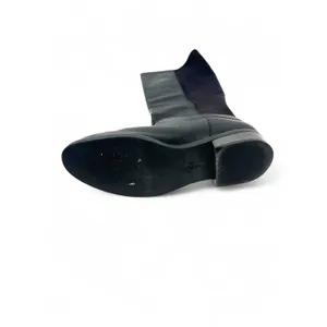Cole Haan 8 Adler black leather and suede tall knee-high boots Riding Buckle thumbnail 4