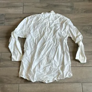 Victoria's Secret white button front shirt thumbnail 4