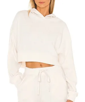Alo Yoga Muse Hoodie Ivory S thumbnail 1