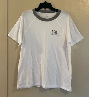 NWOT aerie Good Mood Boyfriend tee sz S thumbnail 1