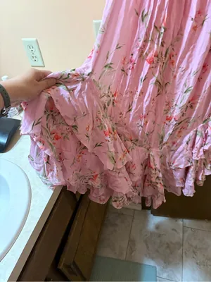NWT Yumi Kim Dorinda Floral Maxi Dress in Heartwood Pink thumbnail 8