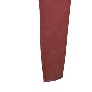 We The Free People Women's Pants Mid-Rise‎ Skinny Corduroy Raw Hem Brown 25 NWT thumbnail 7