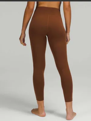 Lululemon InStill High-Rise Tight 25" Roasted Brown Size 4 Gently Used thumbnail 2